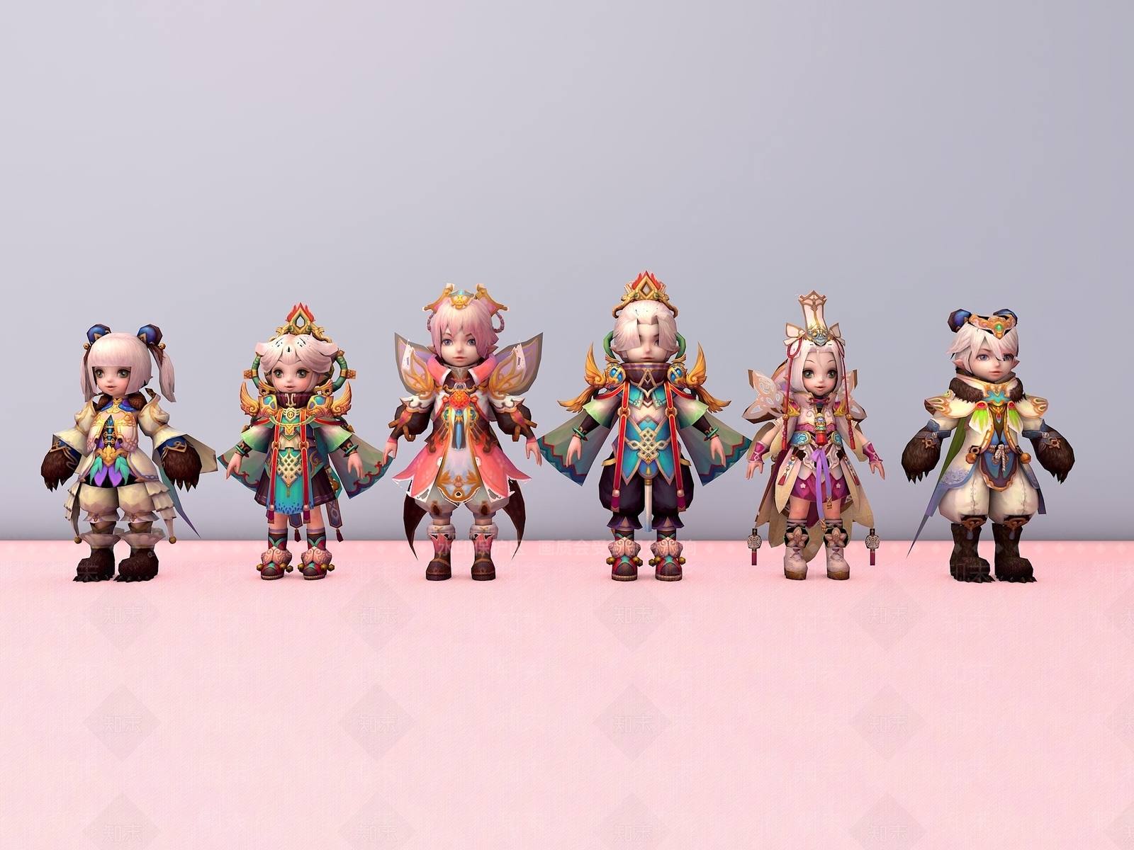 现代虚拟人物3D模型下载【ID:1187851720】