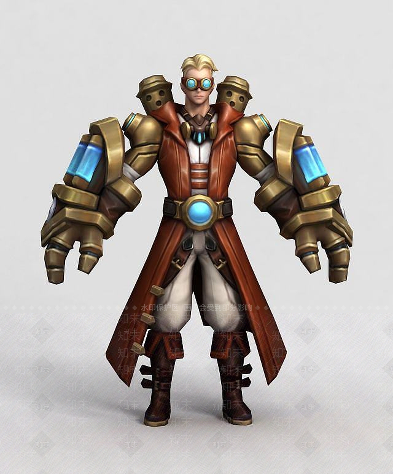 现代虚拟人物3D模型下载【ID:1187842839】
