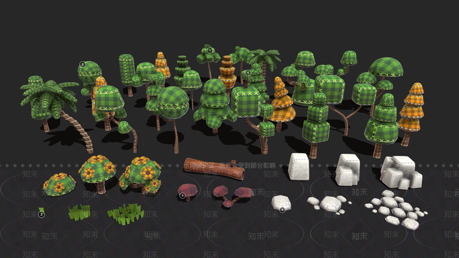 景观树3D模型下载【ID:1186469107】