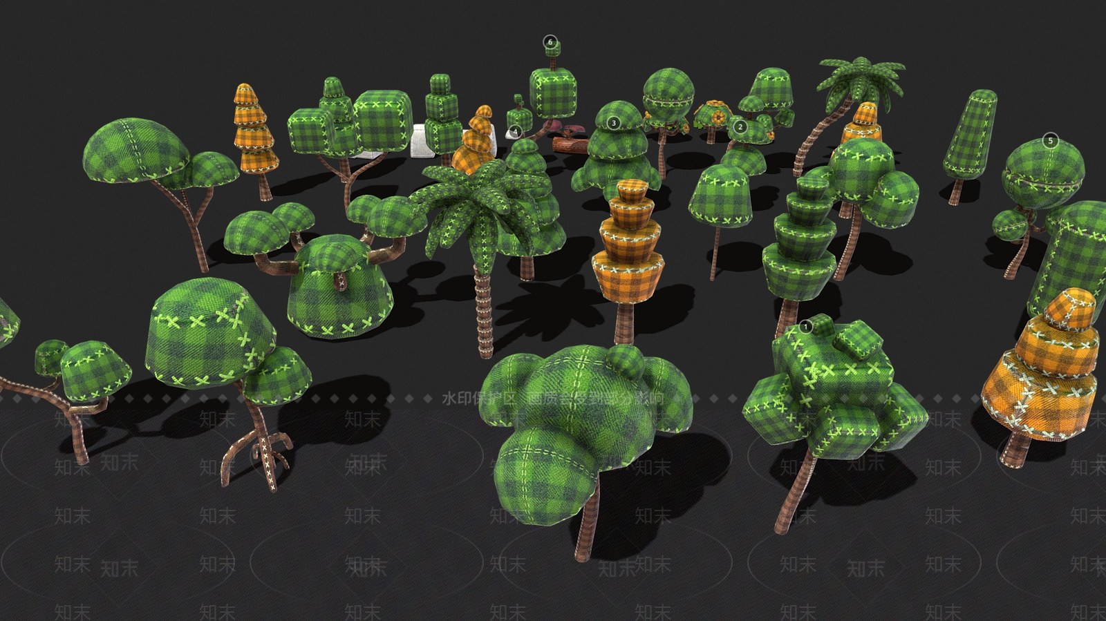 景观树3D模型下载【ID:1186469107】