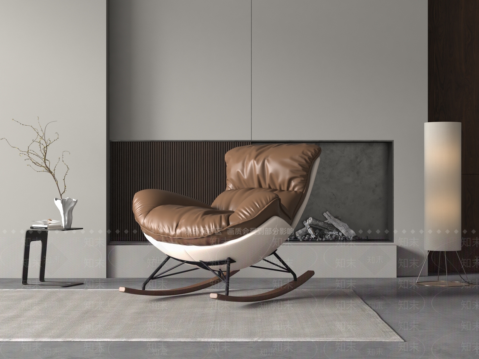 现代躺椅3D模型下载【ID:1186476835】