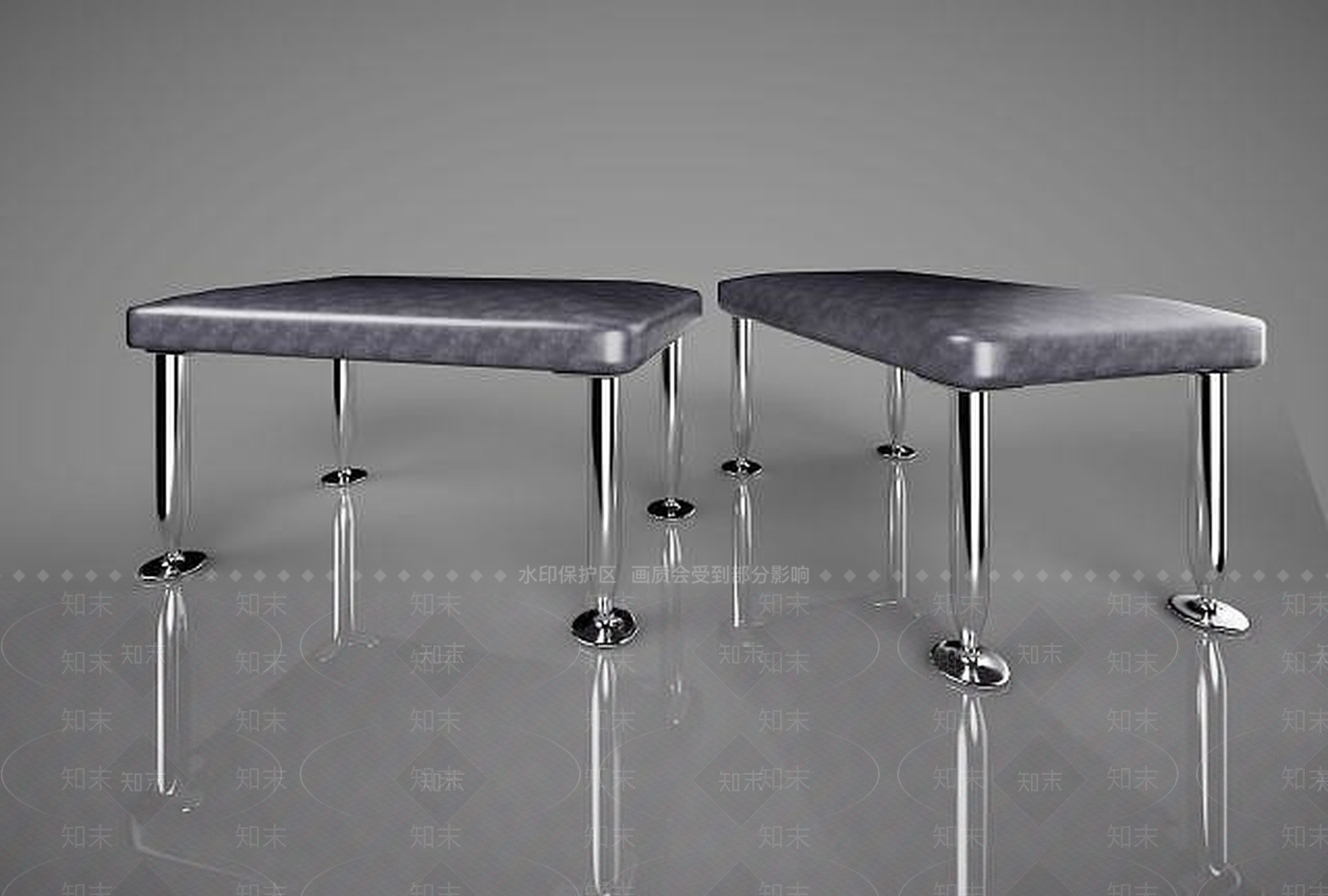 现代其他凳子3D模型下载【ID:1186478037】