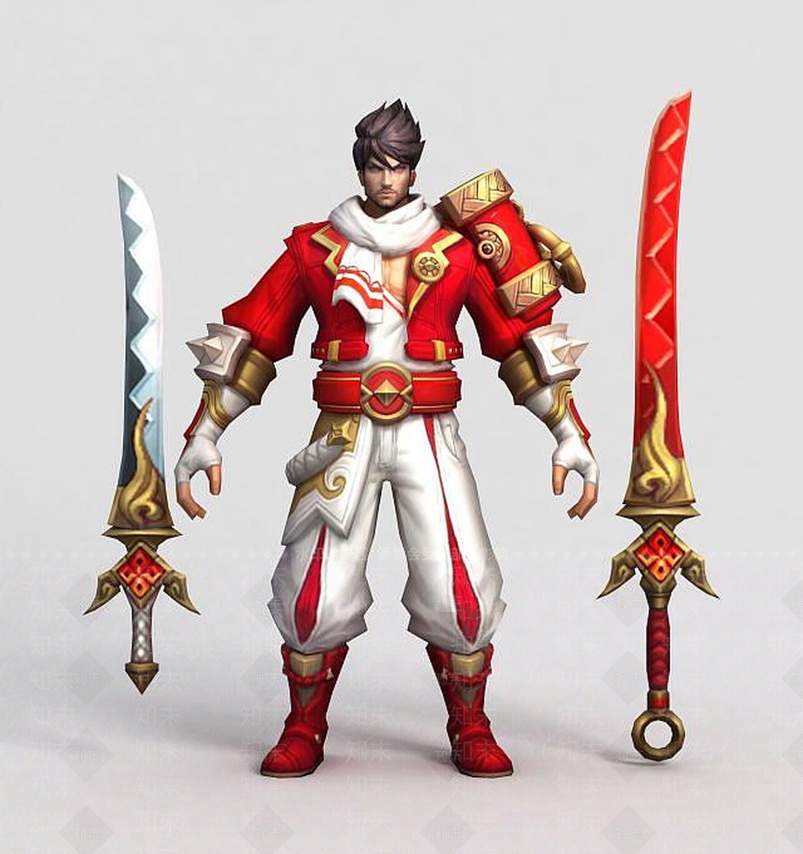 现代虚拟人物3D模型下载【ID:1187845852】