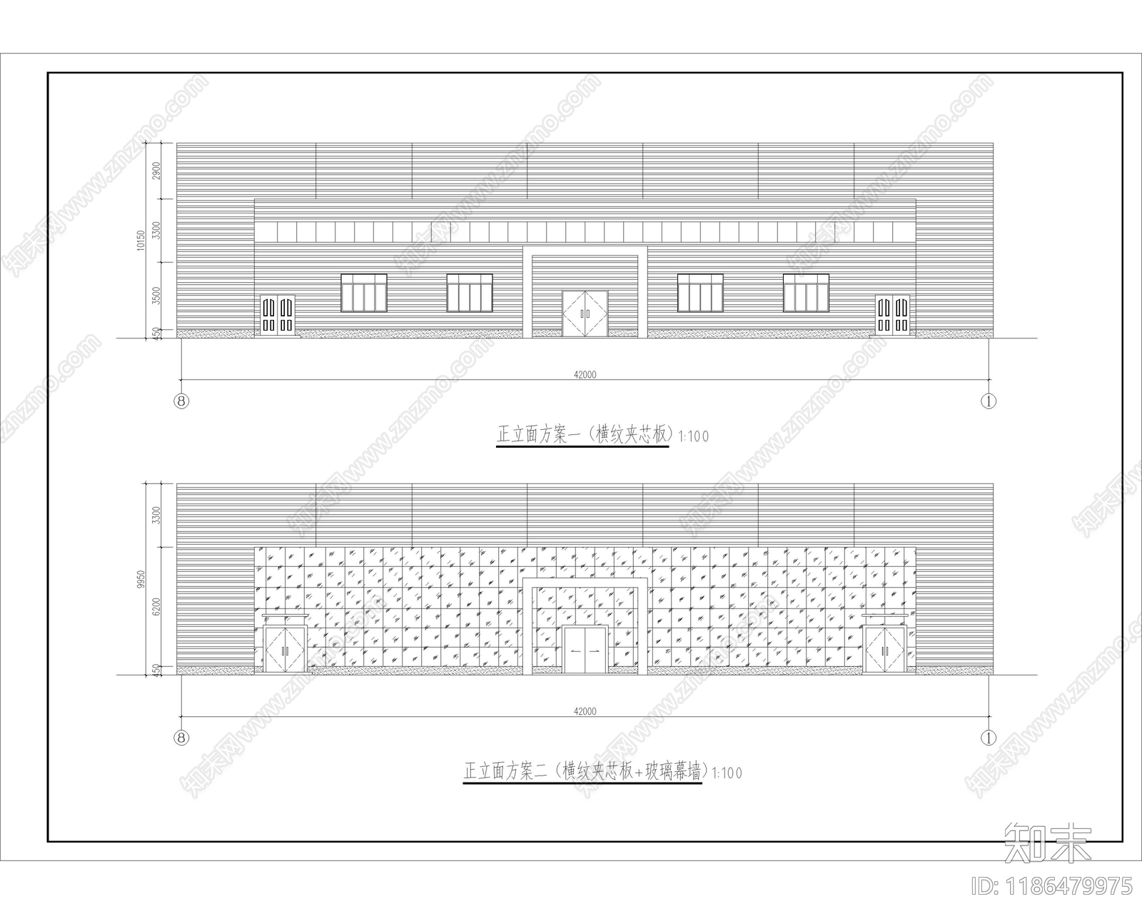 现代其他建筑施工图下载【ID:1186479975】