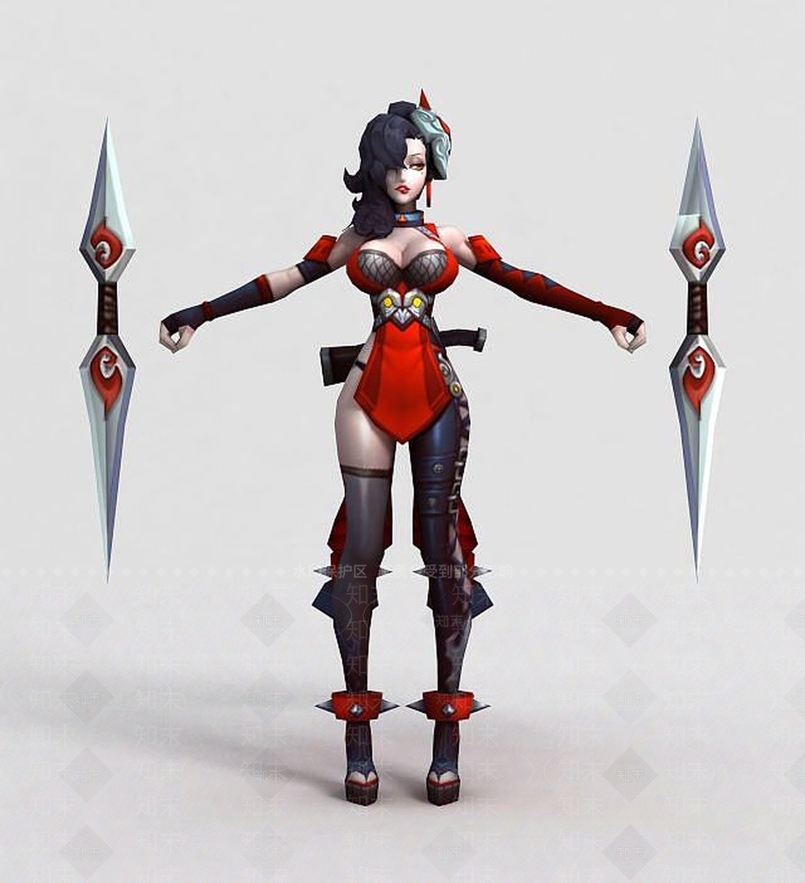 现代虚拟人物3D模型下载【ID:1187339243】