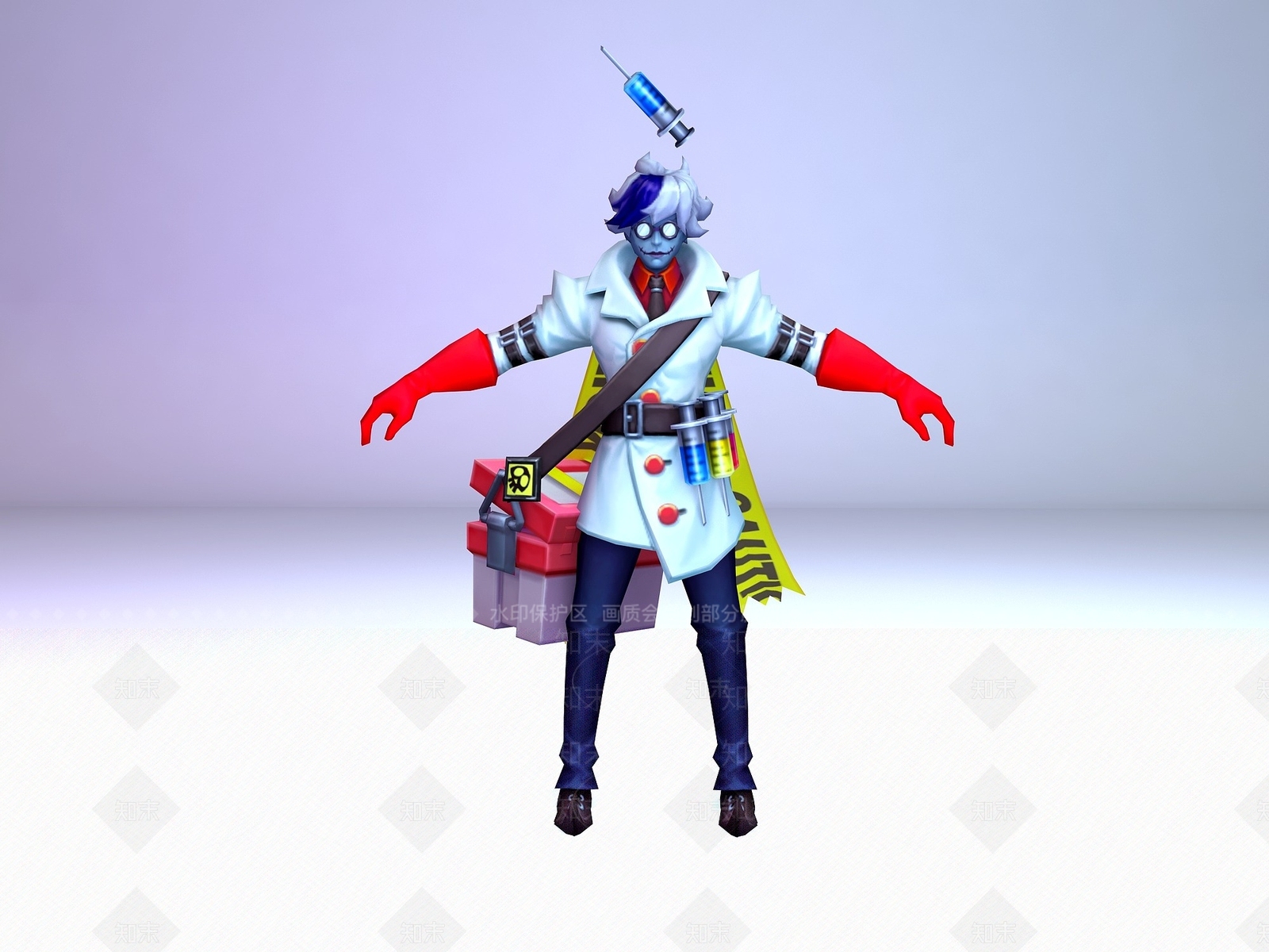 现代虚拟人物3D模型下载【ID:1187851390】
