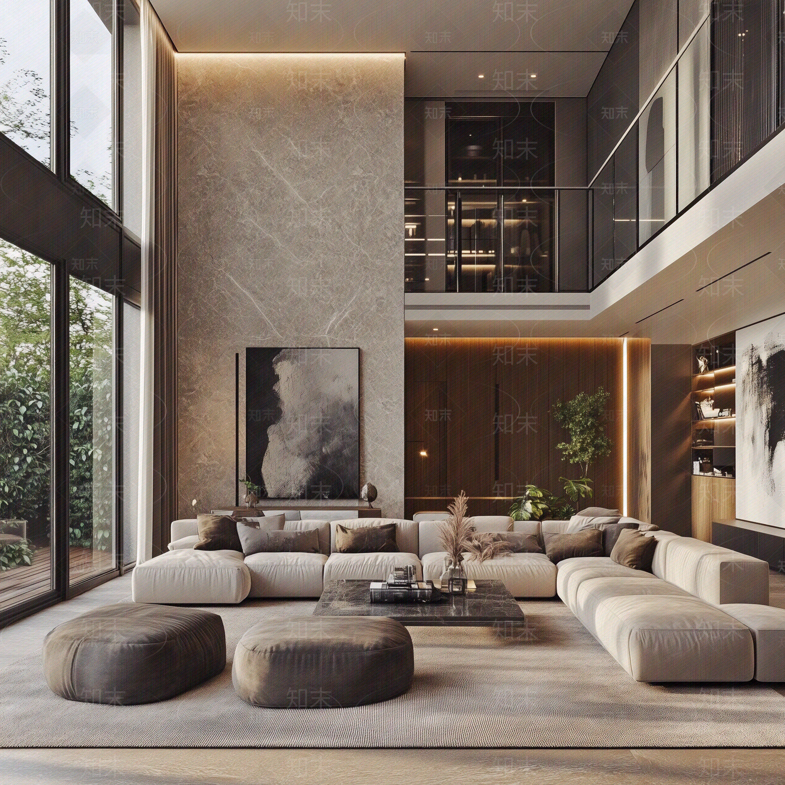 北欧客厅贴图下载【ID:1186486581】