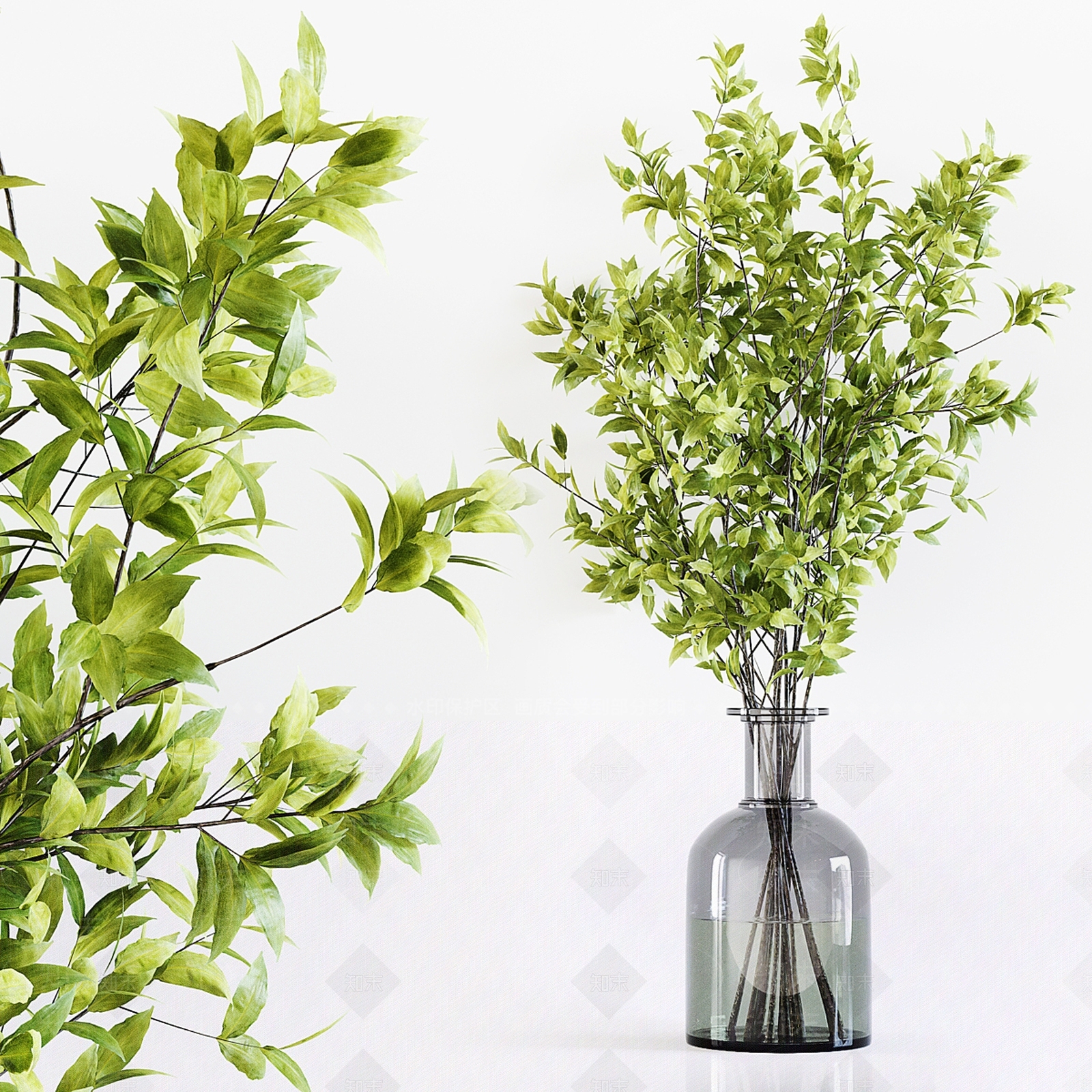 现代意式花艺3D模型下载【ID:1186490835】