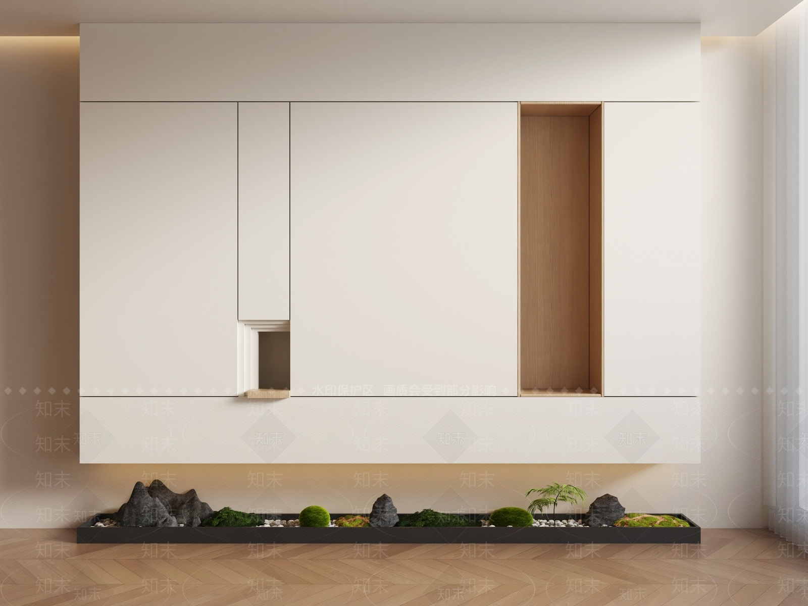 现代新中式其他景观3D模型下载【ID:1186494978】