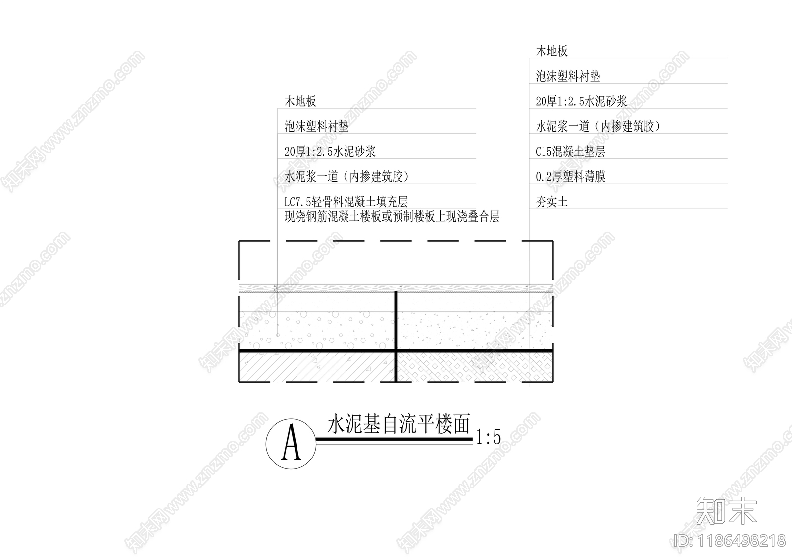 木地板施工图下载【ID:1186498218】