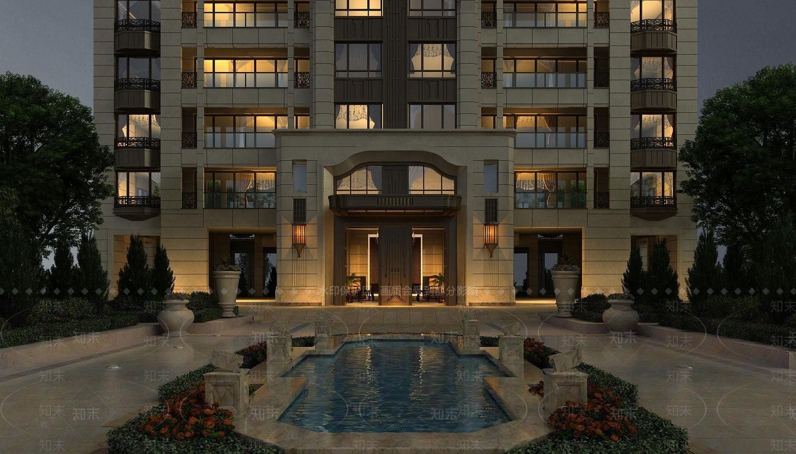 现代其他建筑外观3D模型下载【ID:1187856644】