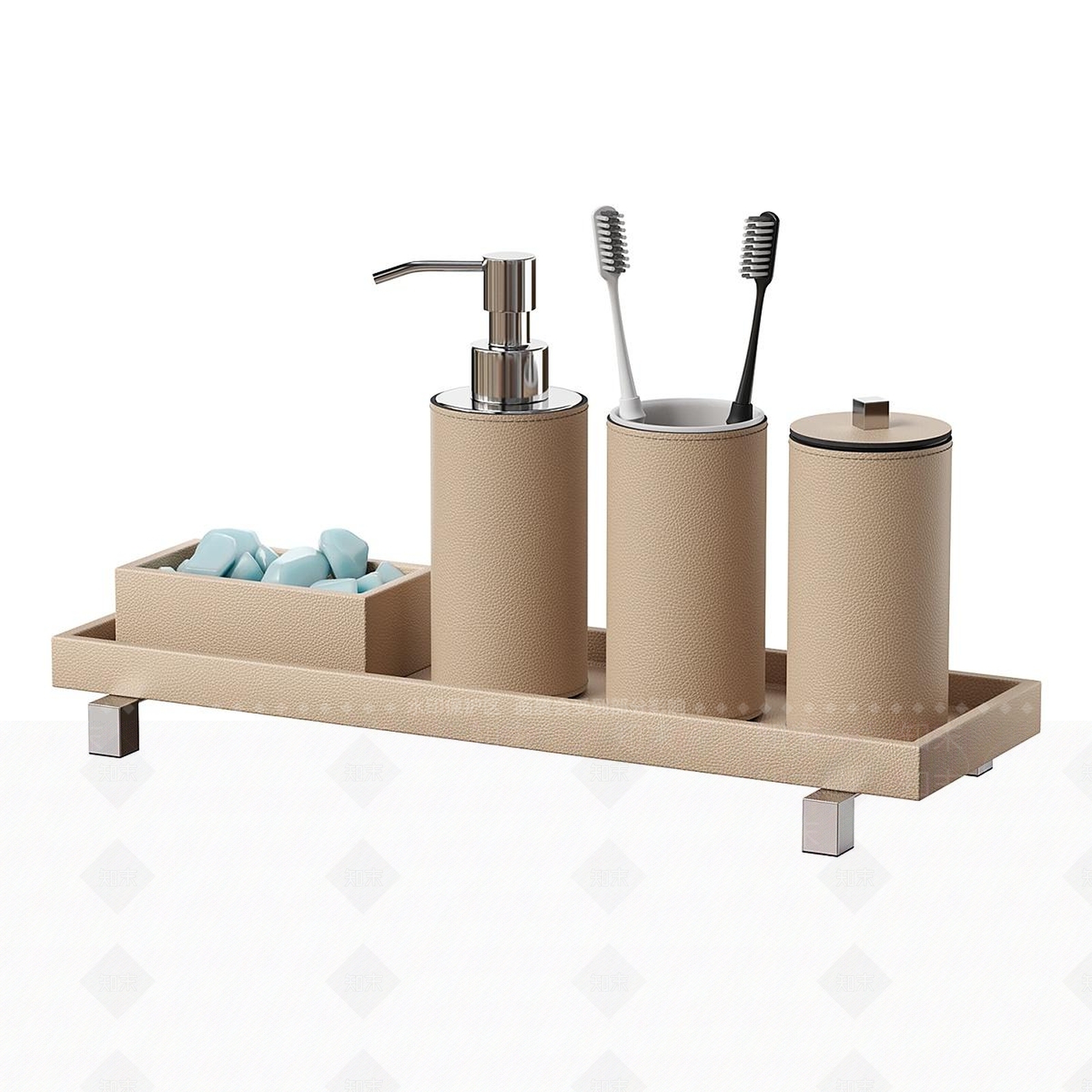 洗浴用品3D模型下载【ID:1186517449】