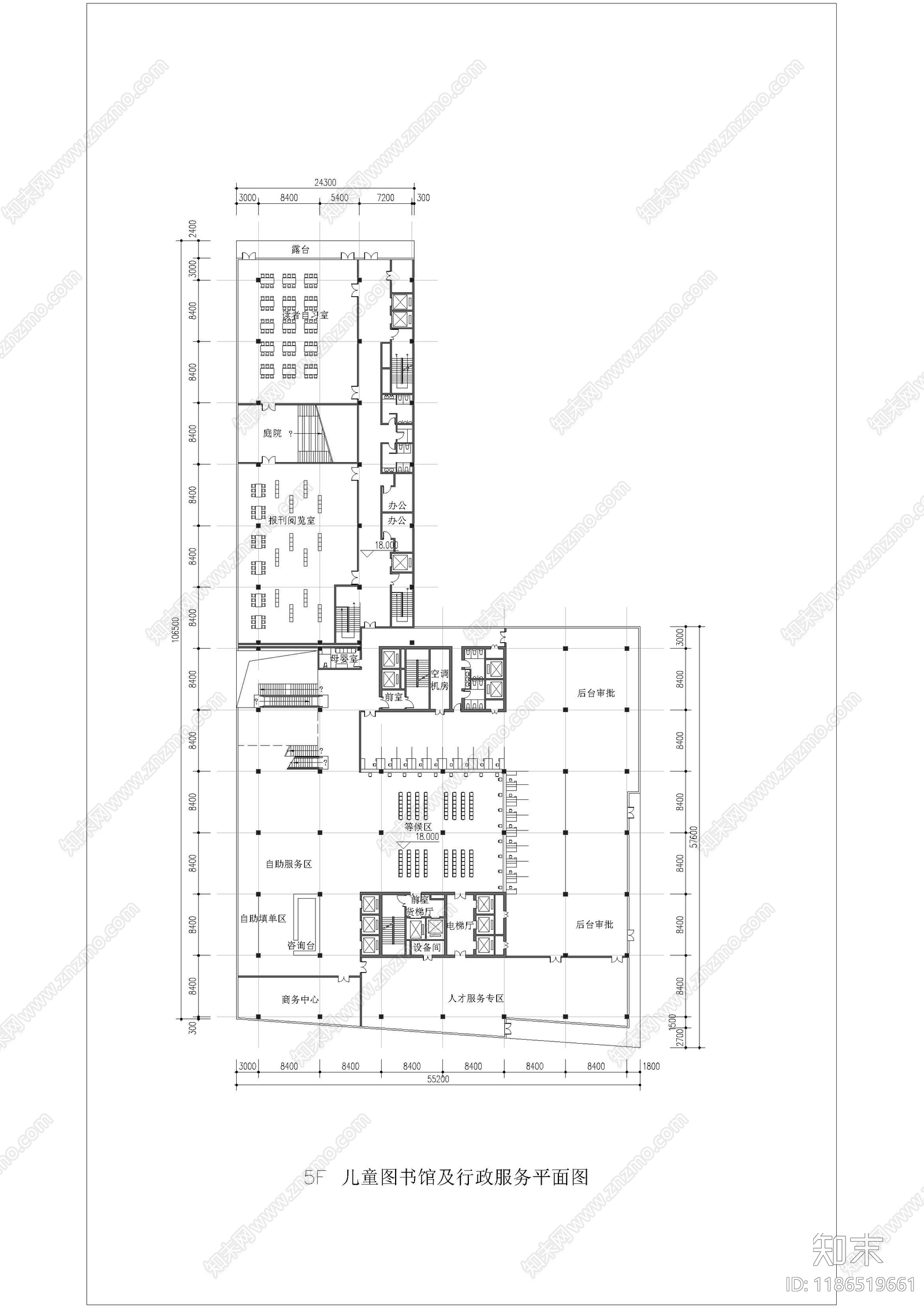 现代其他公共建筑cad施工图下载【ID:1186519661】