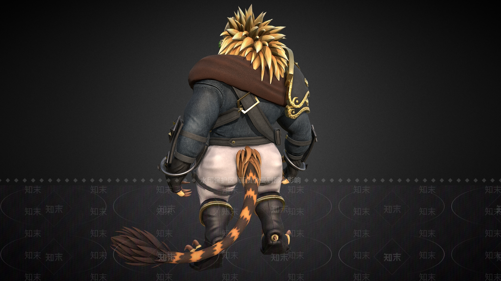 虚拟人物3D模型下载【ID:1186519596】