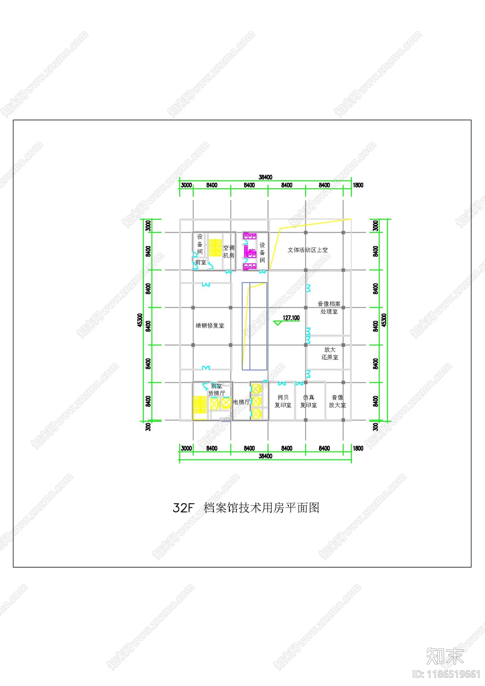 现代其他公共建筑cad施工图下载【ID:1186519661】