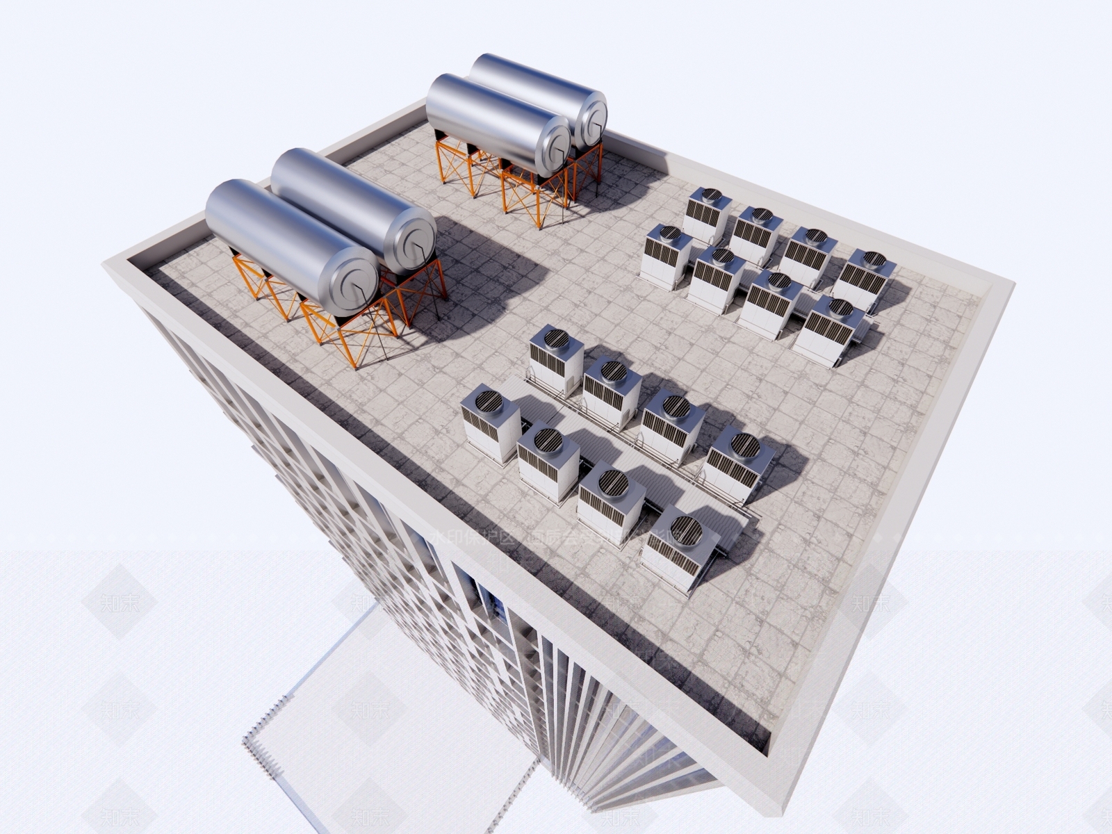 现代新中式其他局部构件3D模型下载【ID:1186521558】