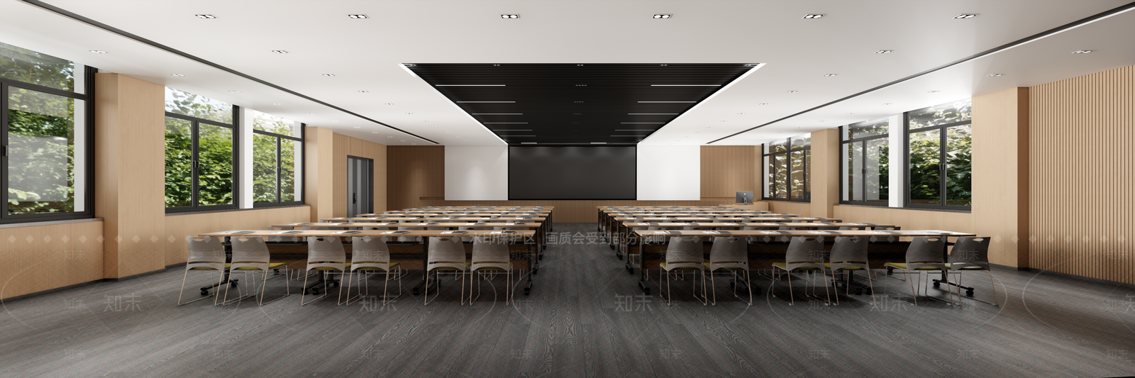 现代会议室SU模型下载【ID:1186523871】