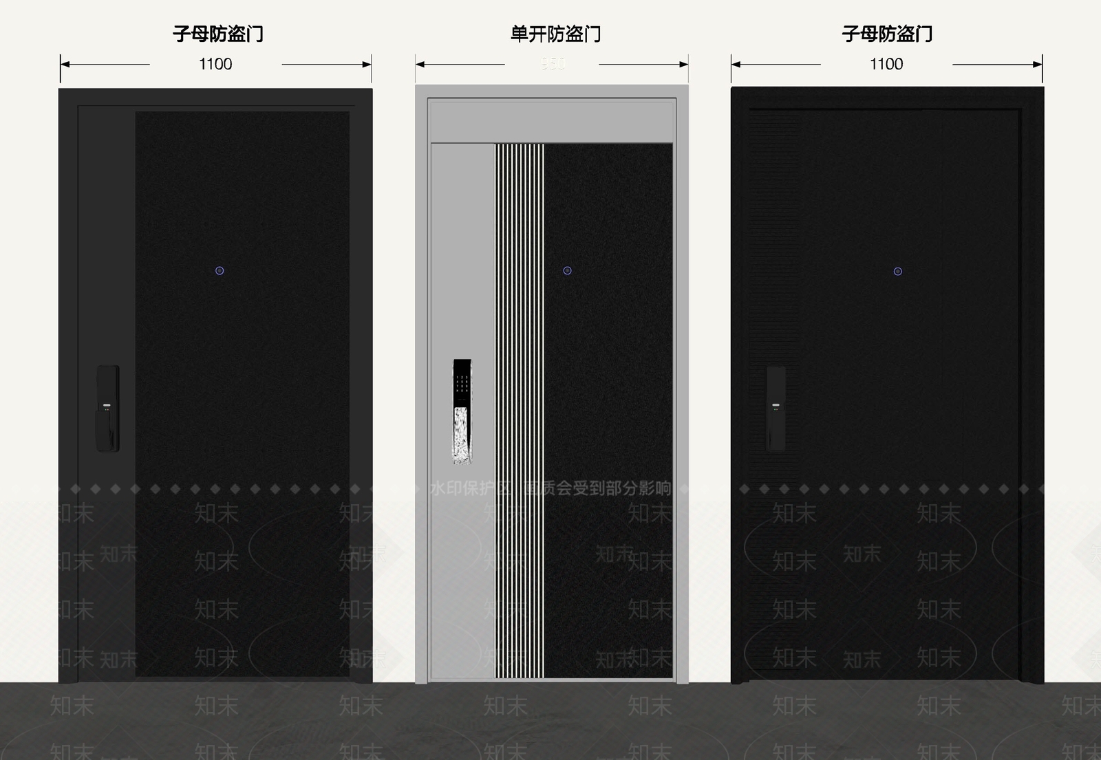 现代轻奢庭院门SU模型下载【ID:1186530928】