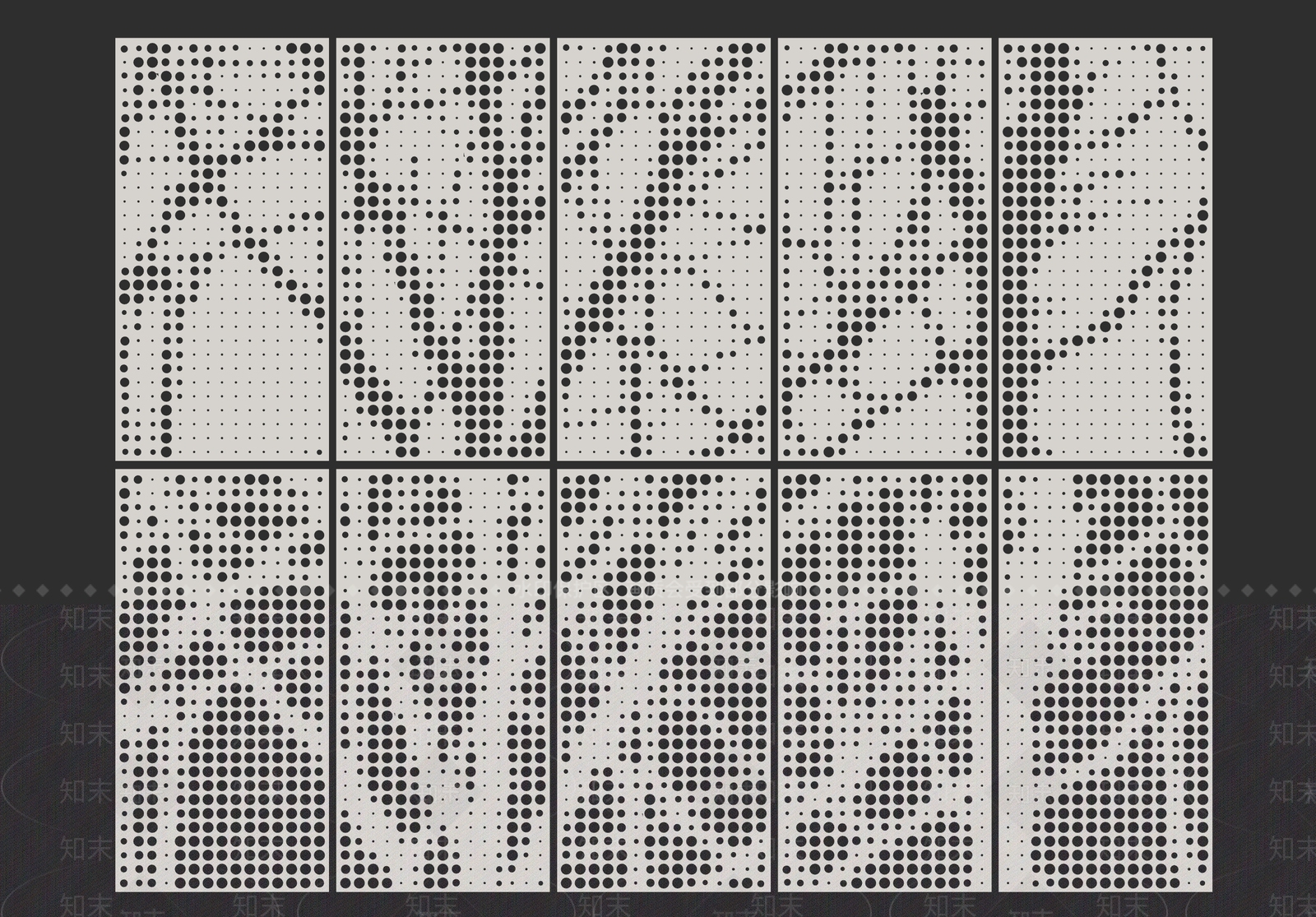 现代简约背景墙SU模型下载【ID:1186555880】