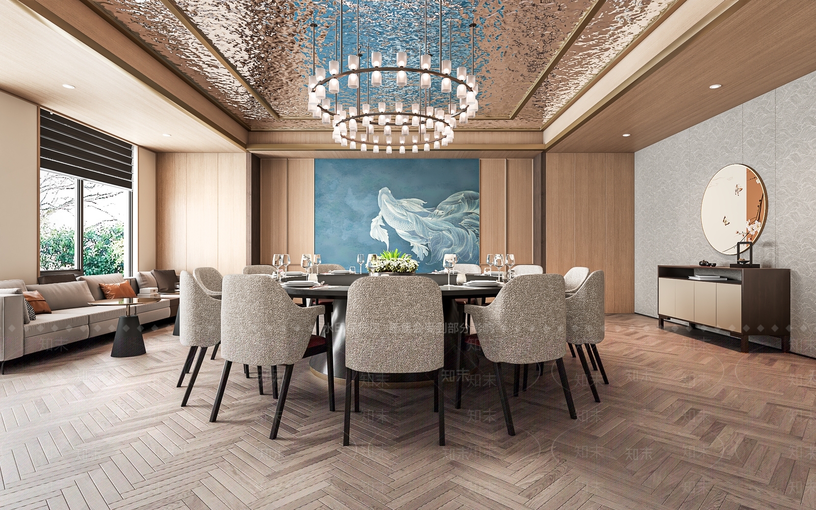 餐边柜餐边柜3D模型下载【ID:1227327505】