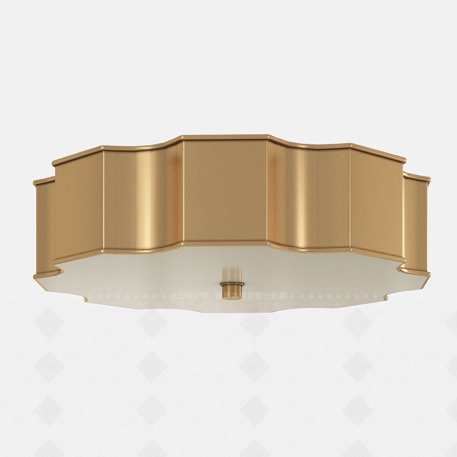 现代灯具组合3D模型下载【ID:1186564171】