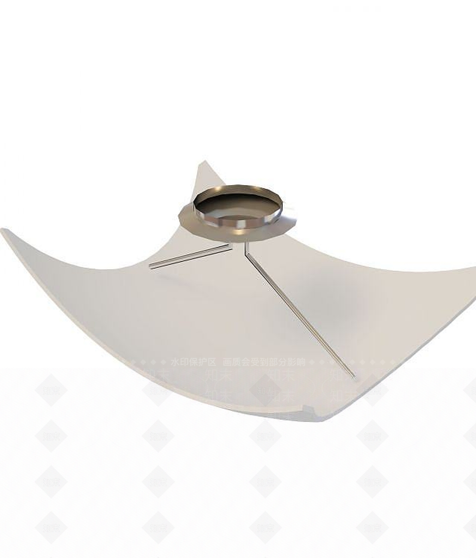 现代灯具组合3D模型下载【ID:1187844950】