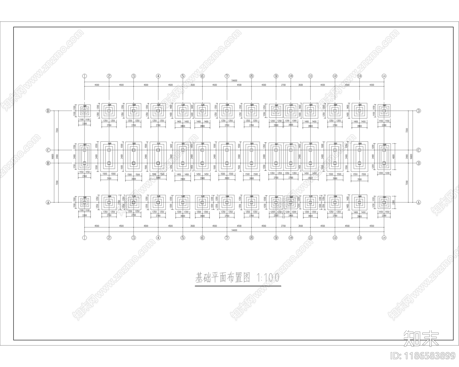 现代学校建筑cad施工图下载【ID:1186583899】