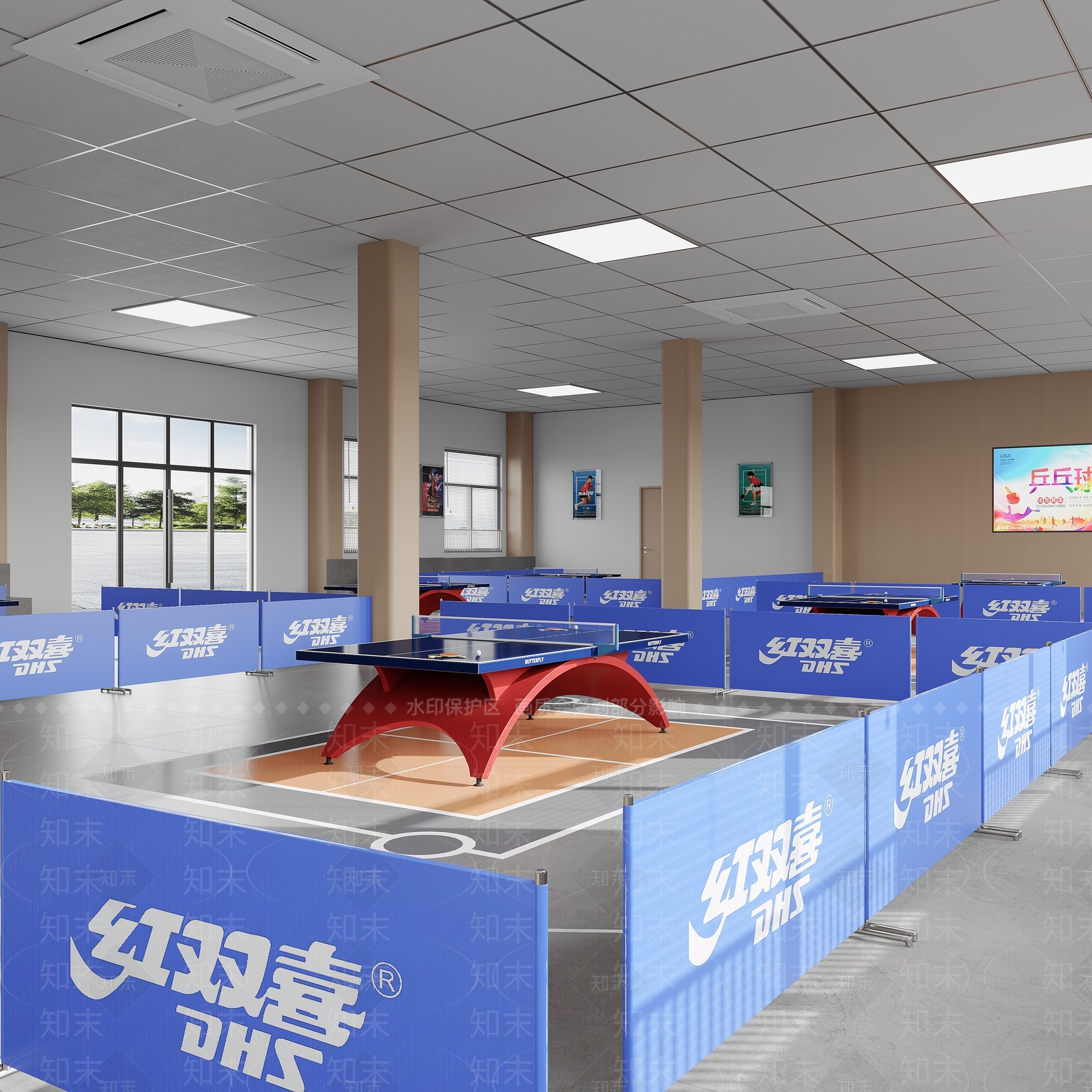 现代其他娱乐空间3D模型下载【ID:1186588518】