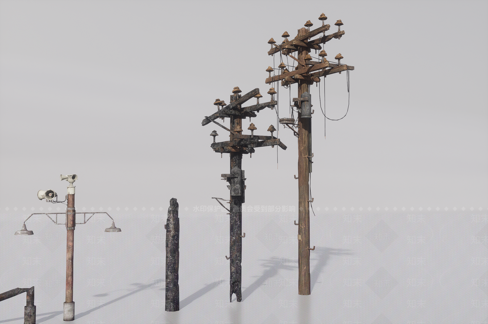 公用器材3D模型下载【ID:1186588478】
