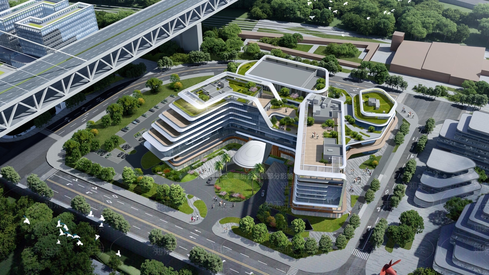 现代其他公共建筑SU模型下载【ID:1186589281】
