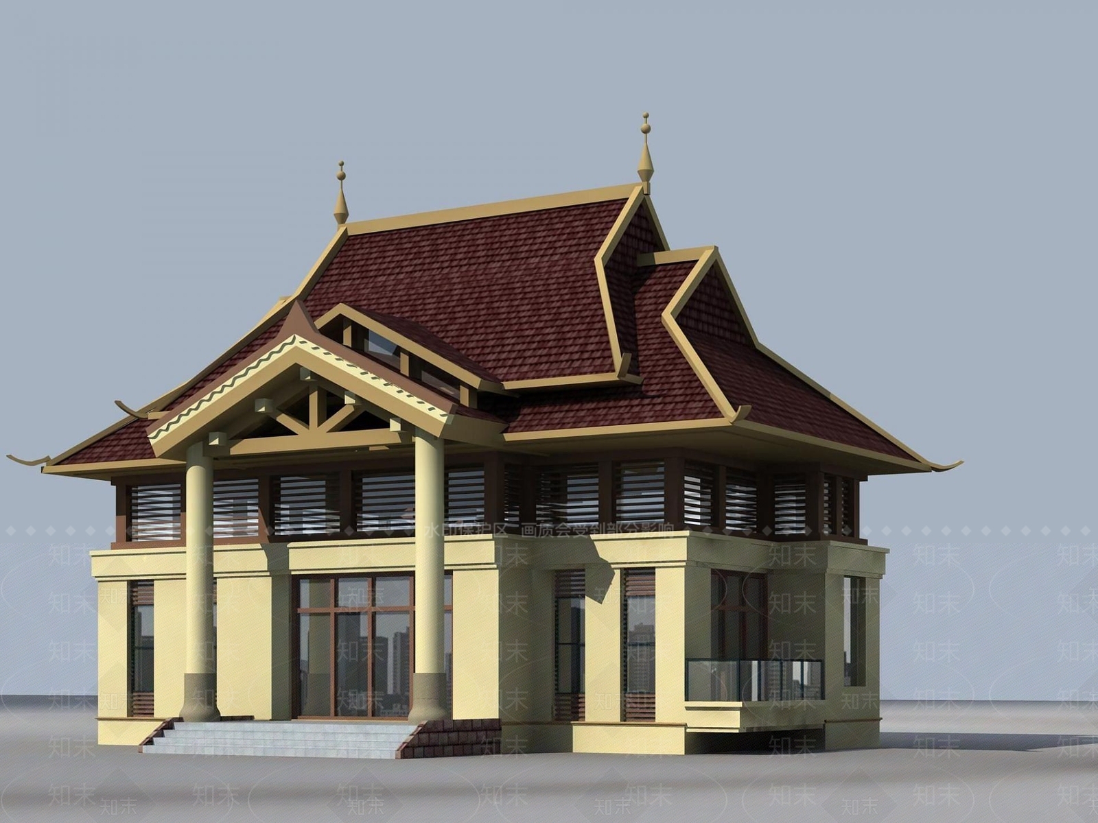 现代其他建筑外观3D模型下载【ID:1187338710】