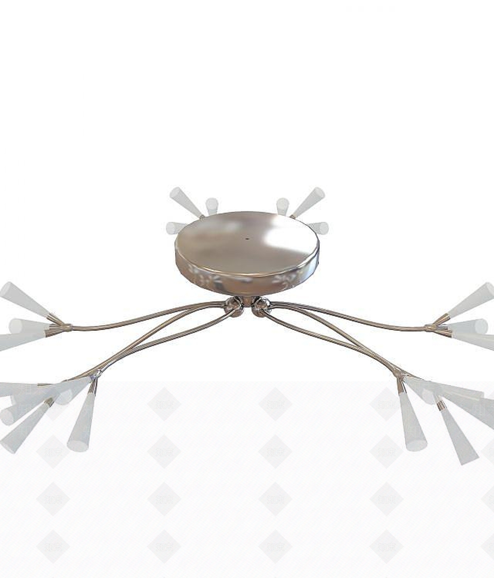 现代灯具组合3D模型下载【ID:1187861002】