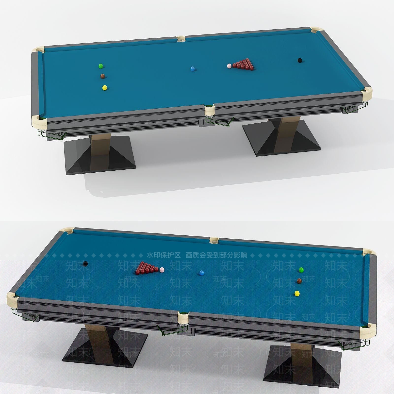 现代妆台妆凳3D模型下载【ID:1187841306】