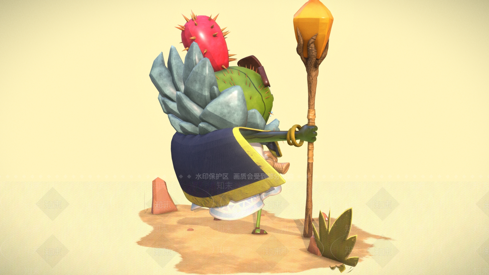 虚拟人物3D模型下载【ID:1186596831】