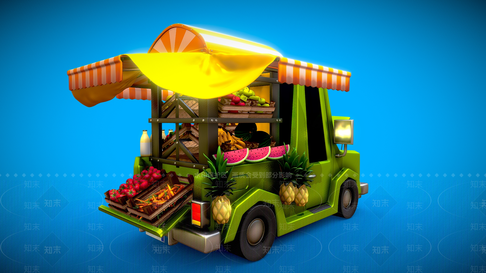 汽车3D模型下载【ID:1186600246】