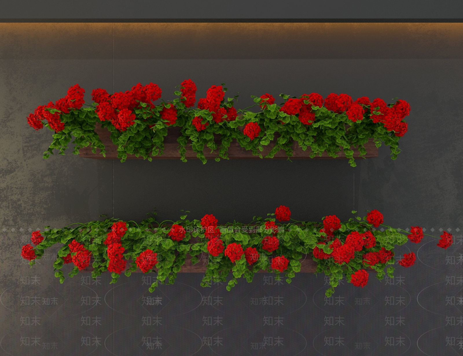 绿植墙3D模型下载【ID:1186603668】