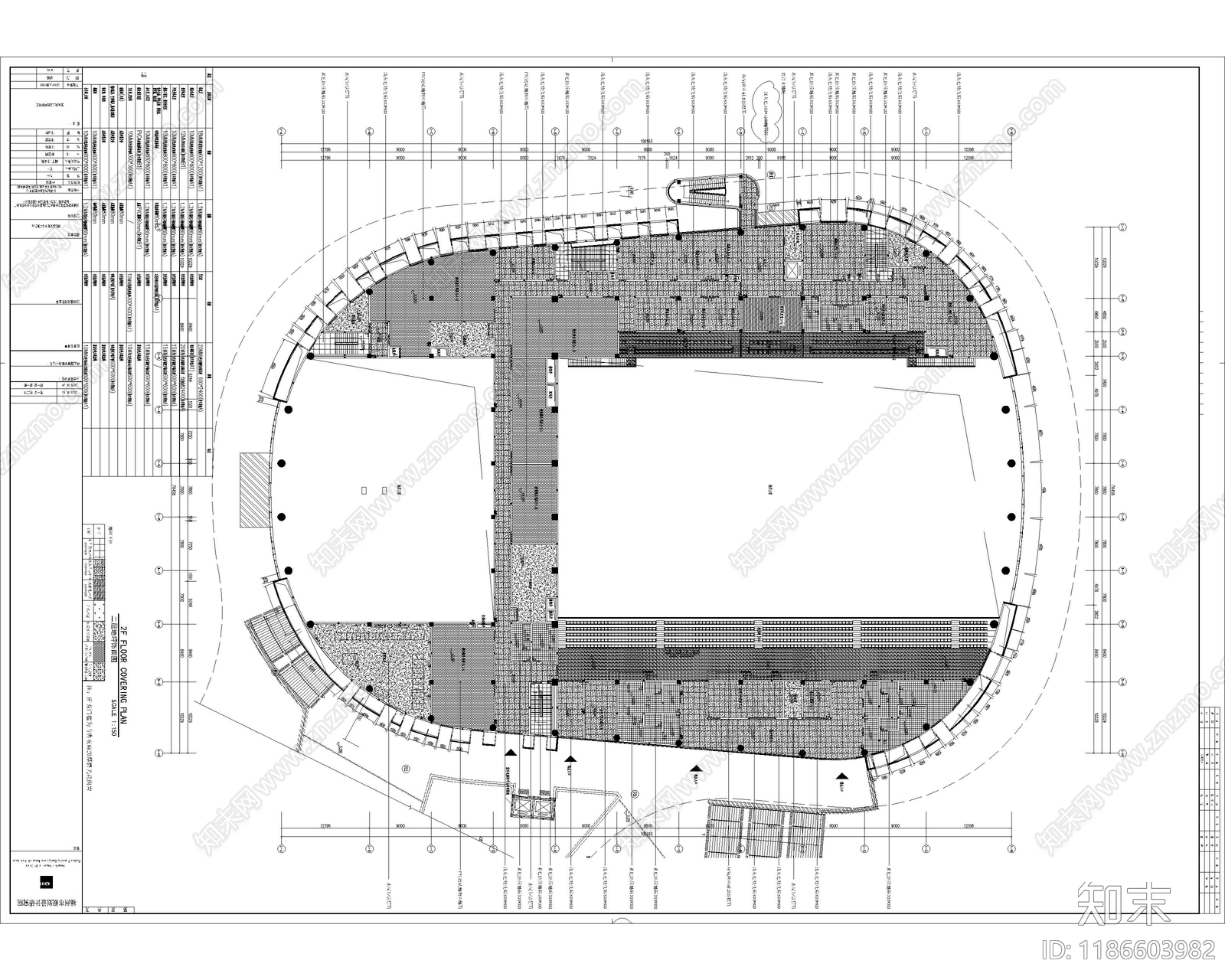 现代其他公共空间cad施工图下载【ID:1186603982】