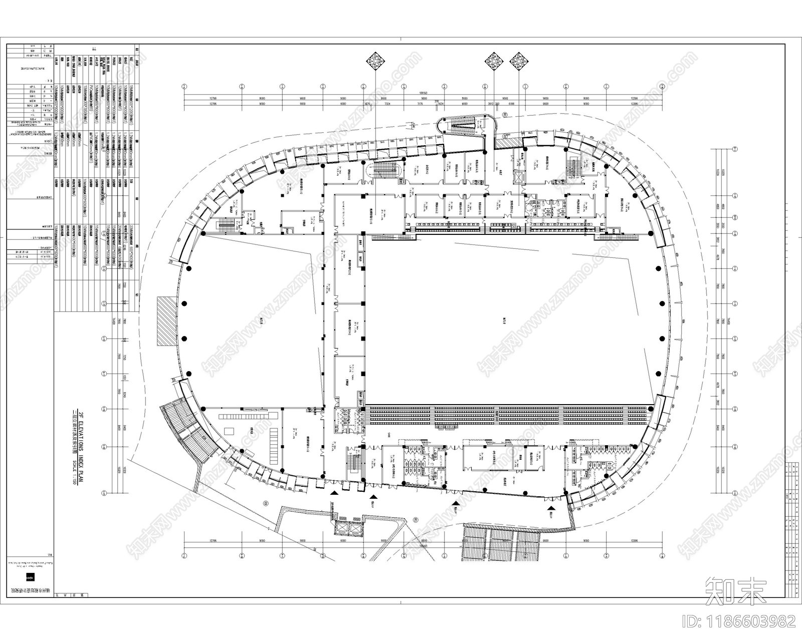 现代其他公共空间cad施工图下载【ID:1186603982】