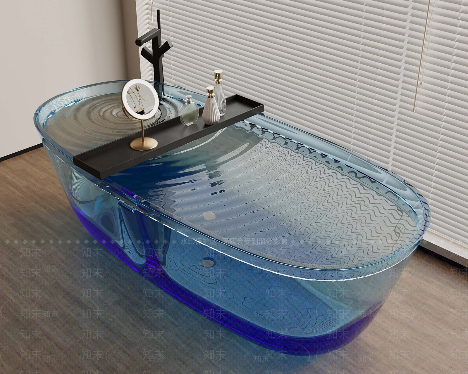 浴缸3D模型下载【ID:1186605149】