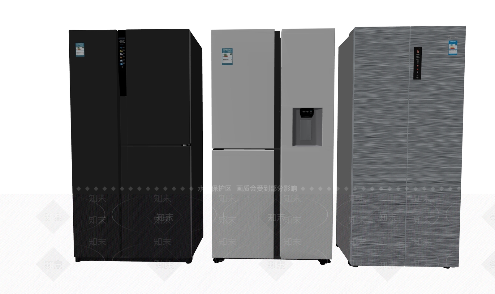 冰箱SU模型下载【ID:1186613342】