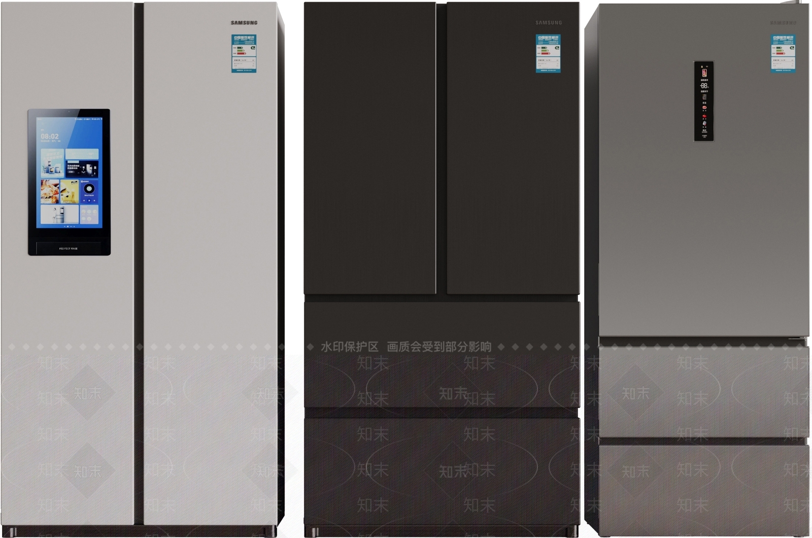 冰箱SU模型下载【ID:1186614583】
