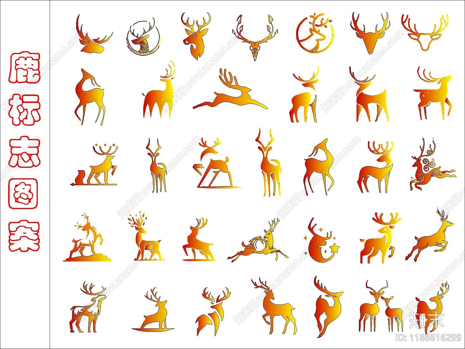 现代动物施工图下载【ID:1186616299】