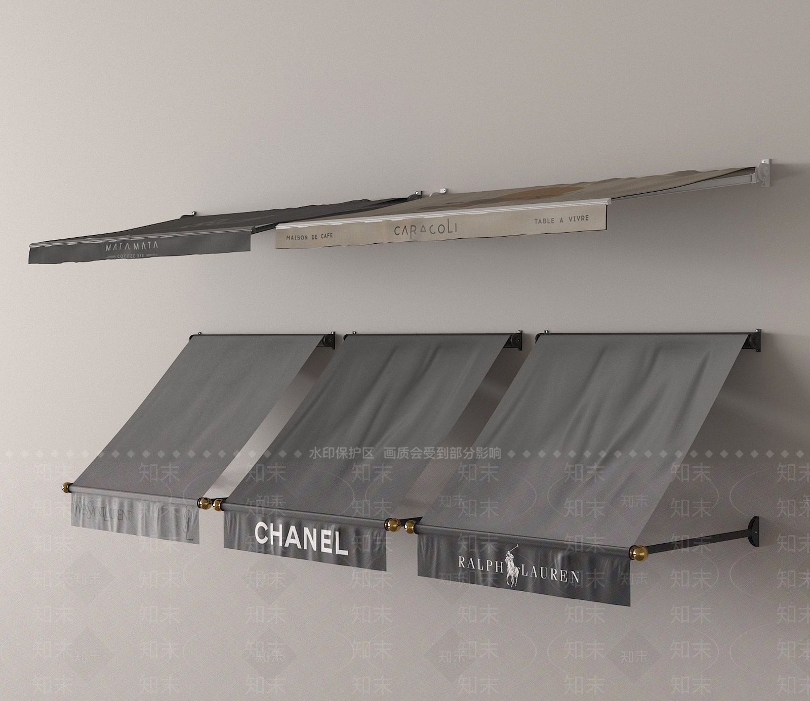 现代遮阳伞SU模型下载【ID:1186621749】