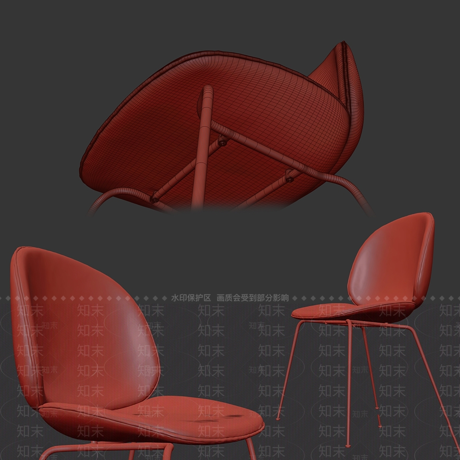 其他椅子3D模型下载【ID:1186623186】