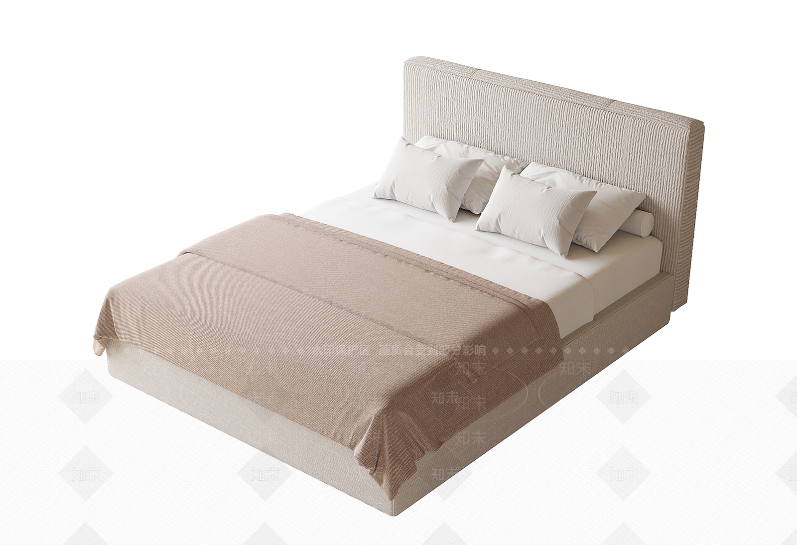 现代儿童床SU模型下载【ID:1186623938】