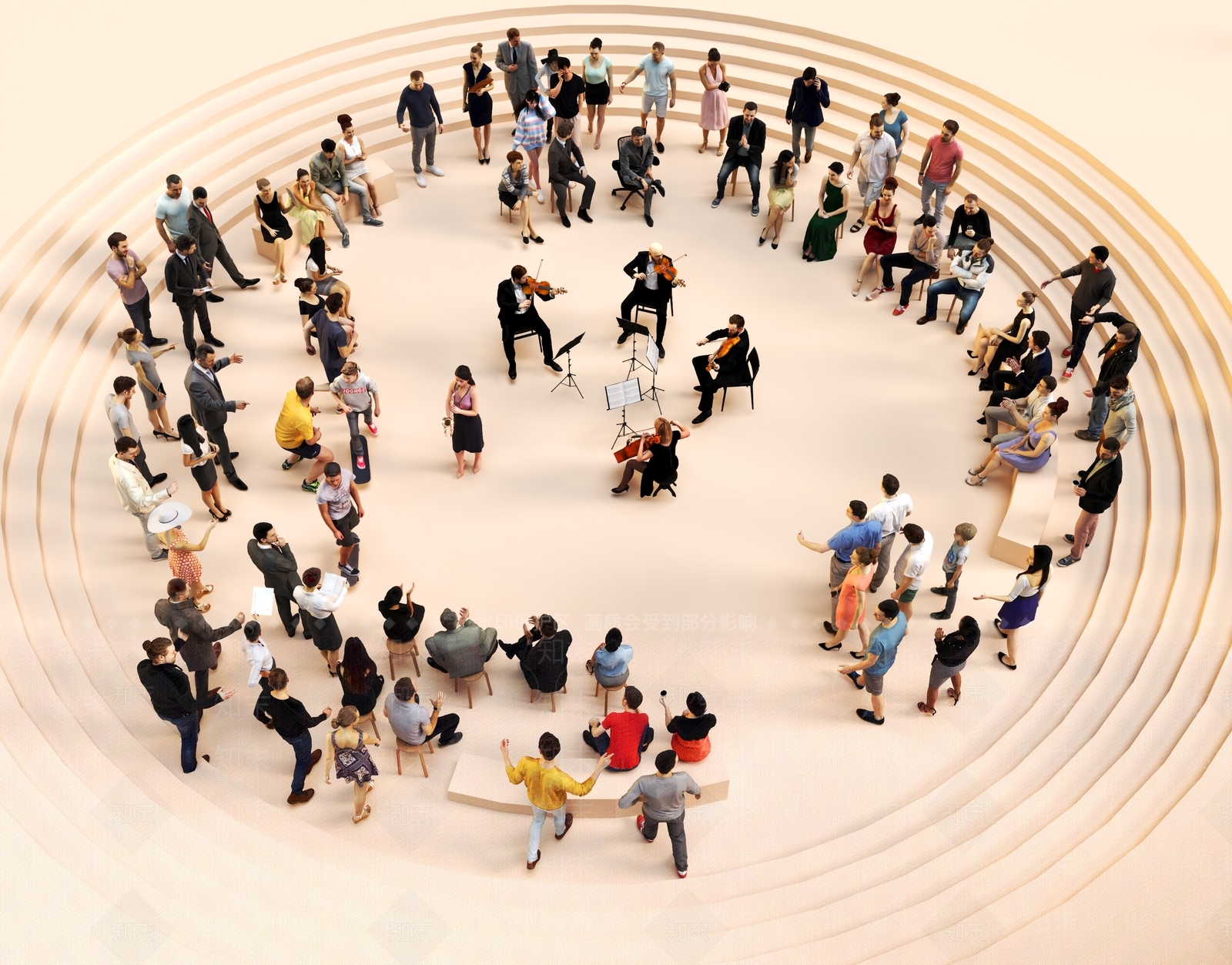 多人3D模型下载【ID:1186627227】_知末3d模型网