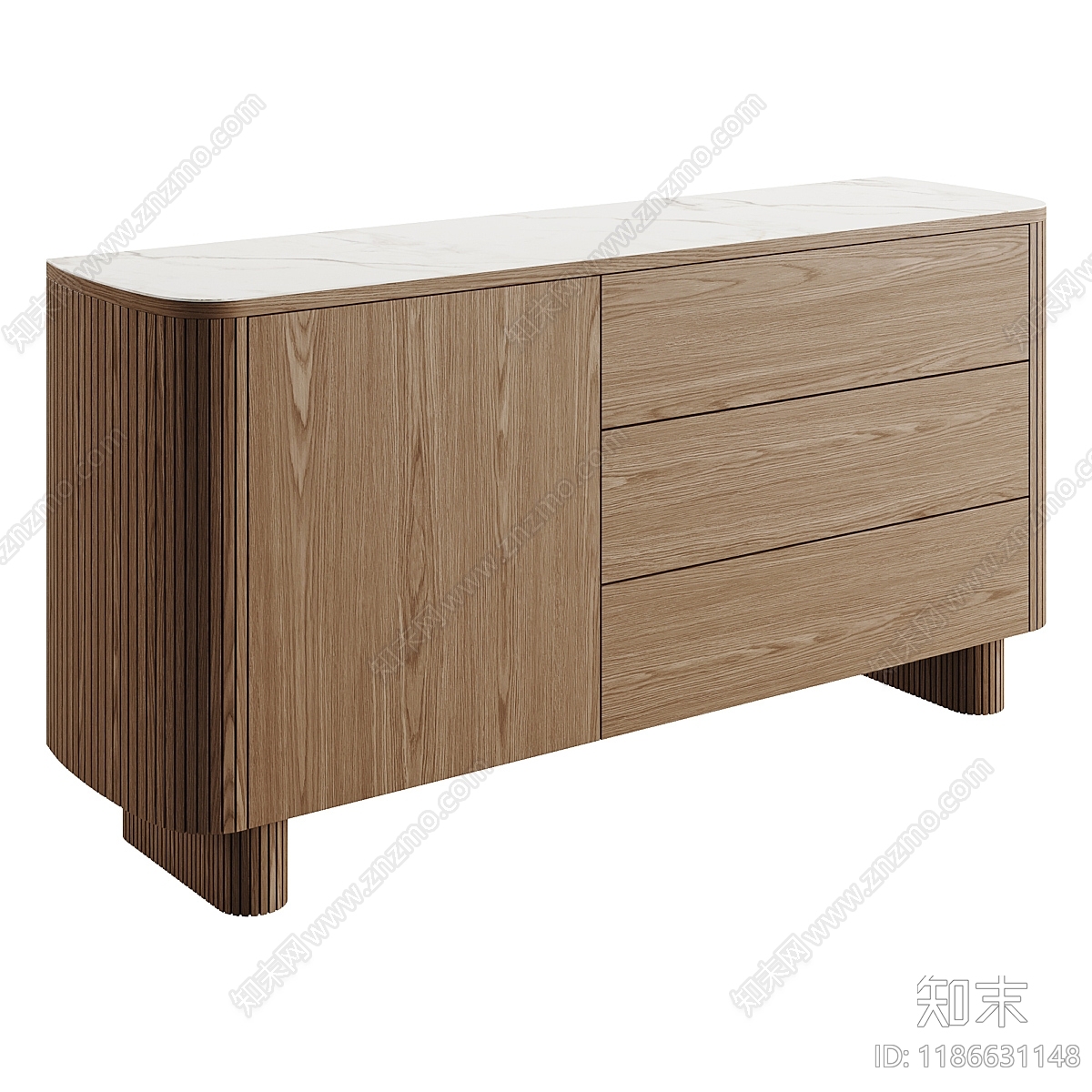 新中式现代斗柜3D模型下载【ID:1186631148】