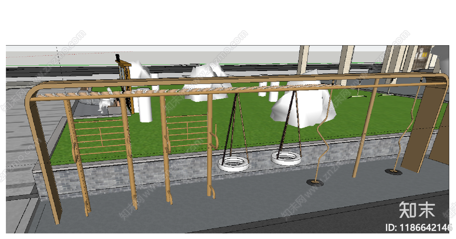 现代其他景观cad施工图下载【ID:1186642146】