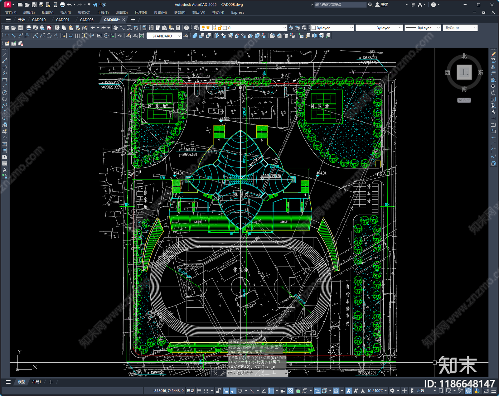 现代中式其他公共建筑施工图下载【ID:1186648147】