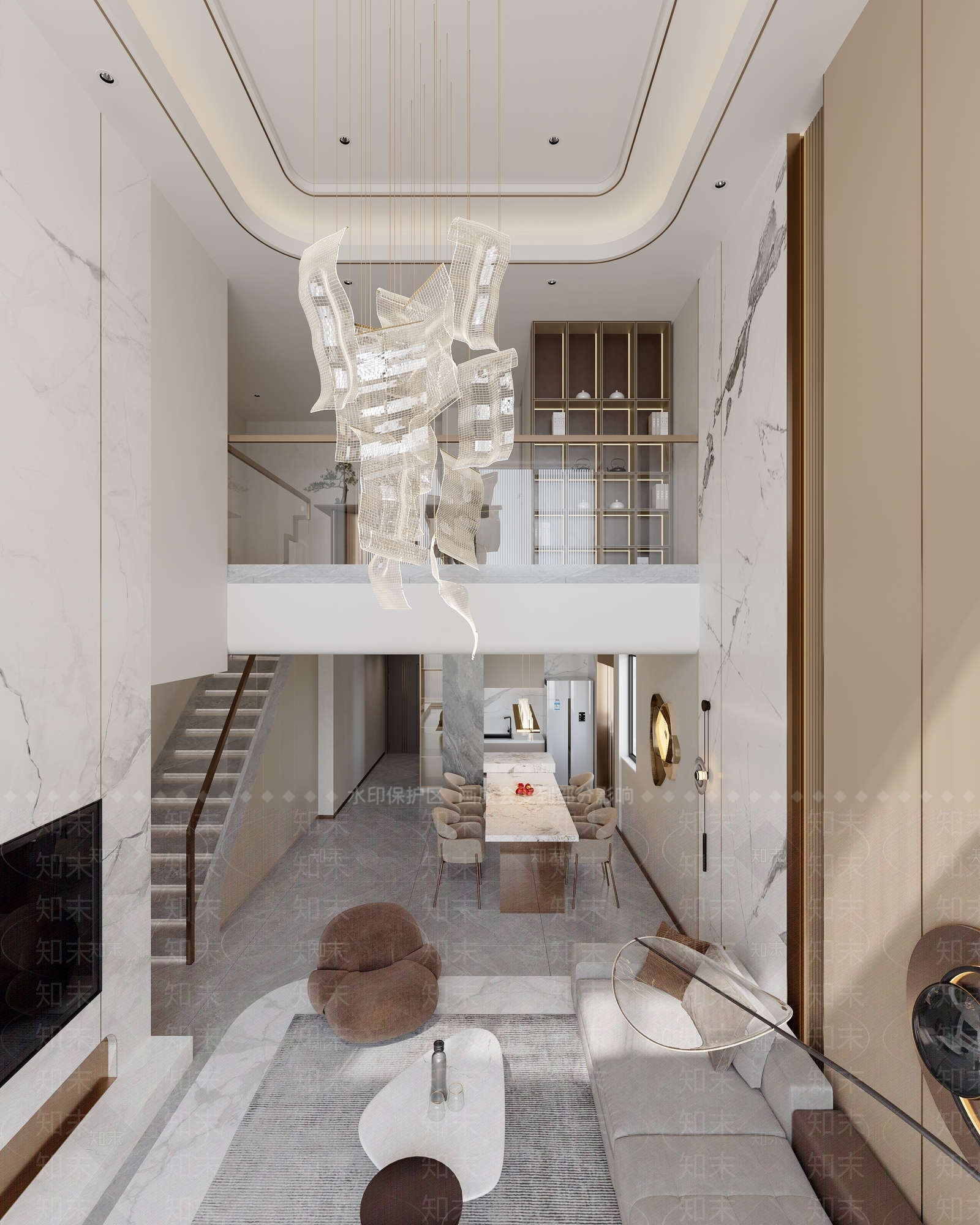 现代玄关3D模型下载【ID:1215032266】